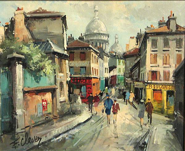 Appraisal: Francois Claver French born Montmartre at Sacre Coeur also two