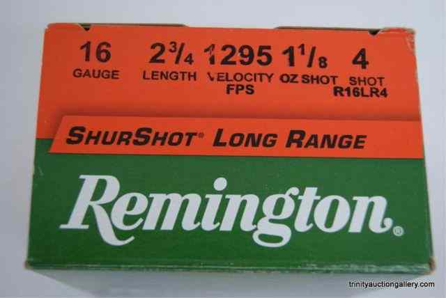 Appraisal: Remington ShurShot ga Box of Shotgun Shells This is a