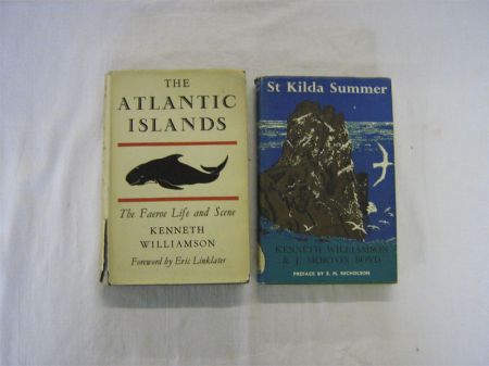 Appraisal: KENNETH WILLIAMSON ttls THE ATLANTIC ISLAND st edn orig cl