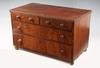 Appraisal: MINIATURE CHEST OF DRAWERS - Empire Period Two over Two