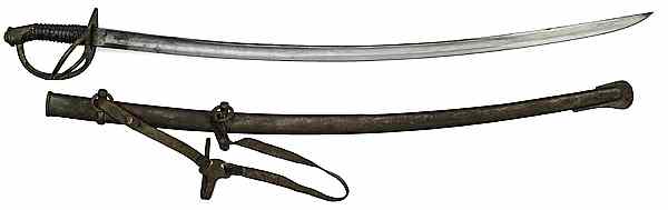 Appraisal: Model Heavy Cavalry Sword by P S Justice Philadelphia blade