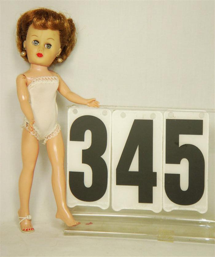 Appraisal: Vintage Ginger Doll vinyl and plastic inches tall marked ginger