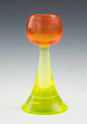 Appraisal: A Murano Glass Goblet Mid- th Century Apprx - H