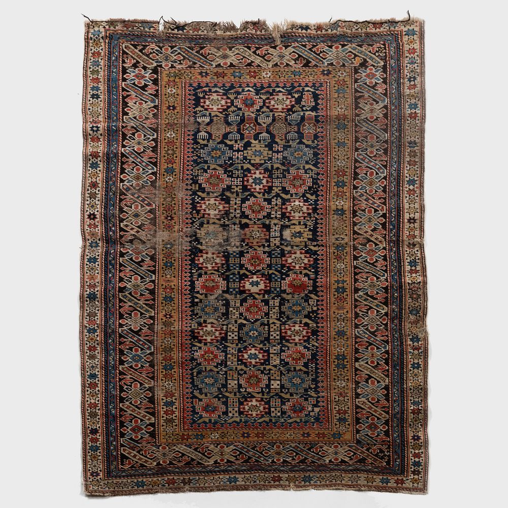 Appraisal: Caucasus Chi Chi Rug ft in x in Condition Scattered