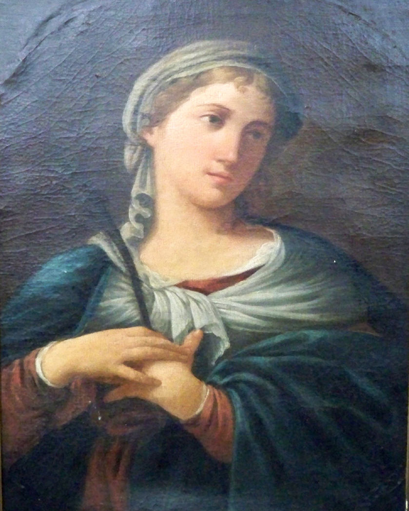 Appraisal: Italian School th Century A Female Martyr Holding a Palm