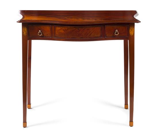 Appraisal: Sale Lot An English Mahogany Console Table th century having