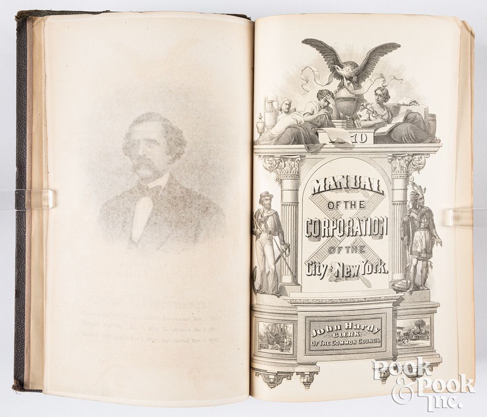 Appraisal: John Hardy's Manual of the Corporation of NY John Hardy's