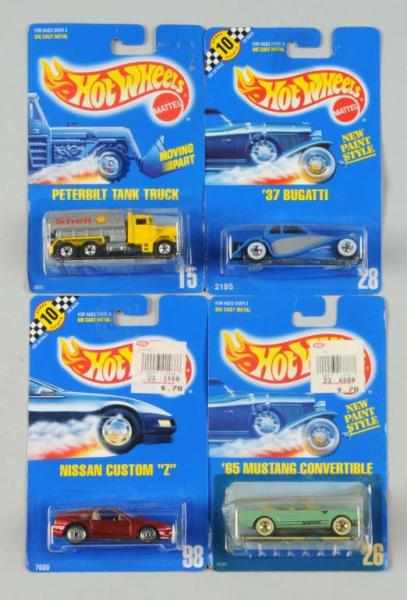 Appraisal: Lot of Mattel Hot Wheels Blue Card Vehicles Description Includes