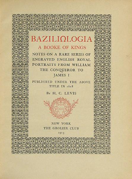 Appraisal: GROLIER CLUB volumes Warren The Charles Whittinghams Printers Half morocco