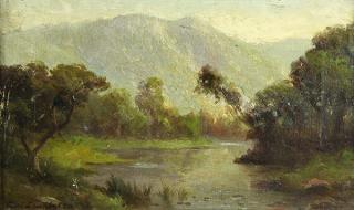 Appraisal: Painting Carl Dahlgren Carl Dahlgren American - Santa Rosa Creek