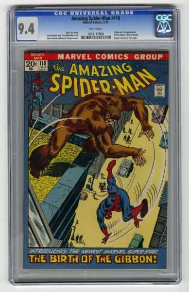 Appraisal: Amazing Spider-Man CGC Marvel Comics Stan Lee story with John