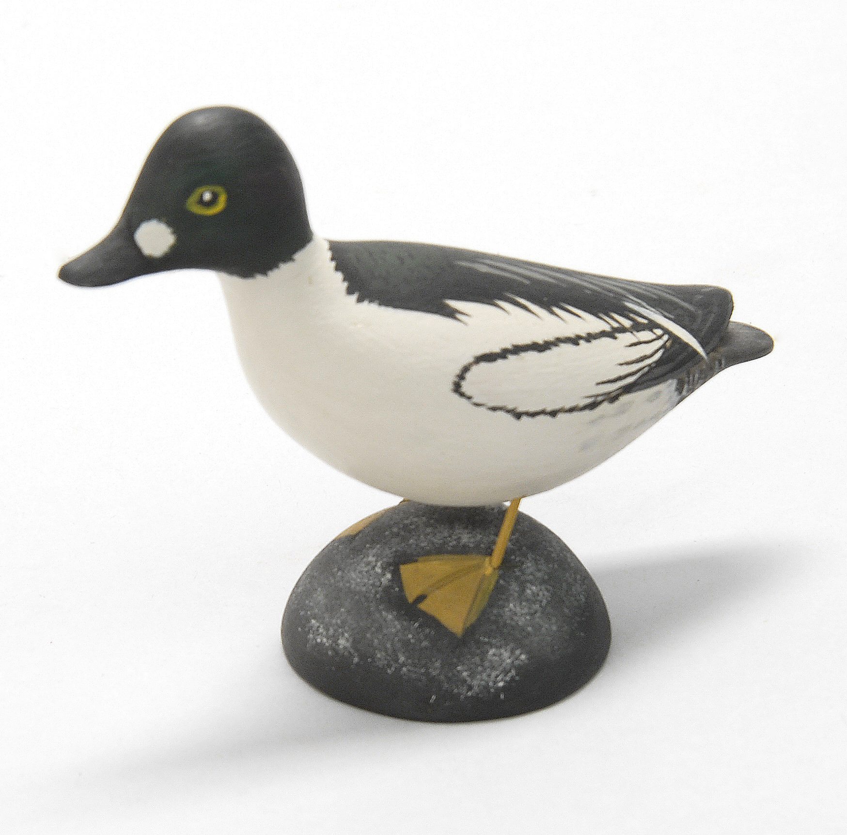 Appraisal: MINIATURE GOLDENEYE DRAKE ContemporaryBy Marty Collins of Buzzards Bay Massachusetts