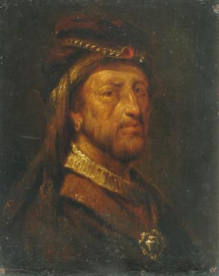 Appraisal: FOLLOWER OF REMBRANDT th Century Study of a Bearded Gentleman