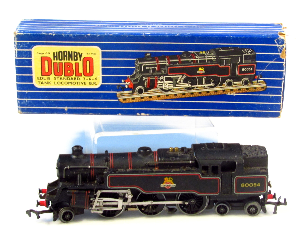 Appraisal: A Hornby Dublo OO-gauge standard tank locomotive no cm high