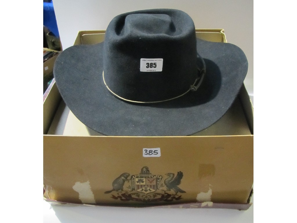 Appraisal: Stetson hat in original box