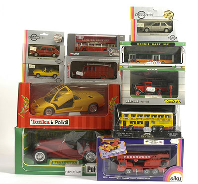 Appraisal: Polistil Corgi group of Cars - including Polistil th scale