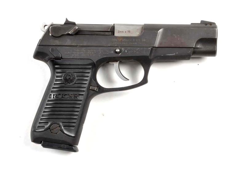 Appraisal: Ruger Model P Semi-Automatic Pistol Serial Chambered for the mm