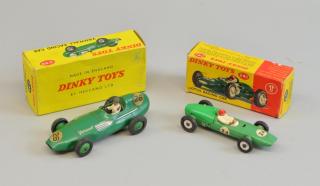 Appraisal: Dinky Toys Vanwall Racing Car model no and Lotus Racing