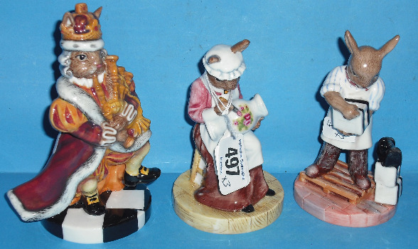 Appraisal: Royal Doulton Bunnykins Figure Old King Cole DB Mouldmaker DB