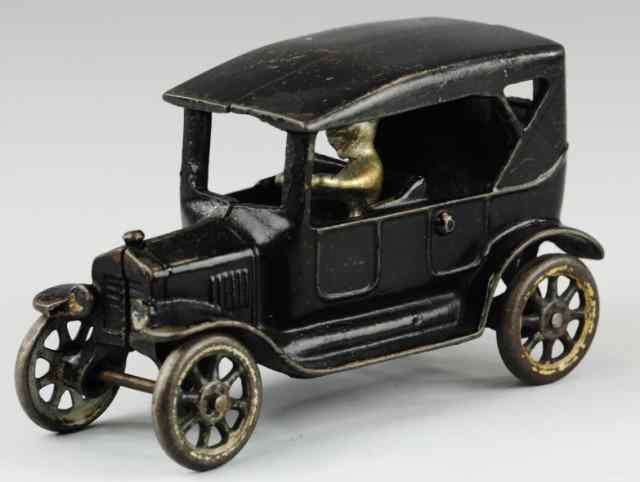 Appraisal: ARCADE MODEL 'T' TOURING CAR Cast iron painted in black