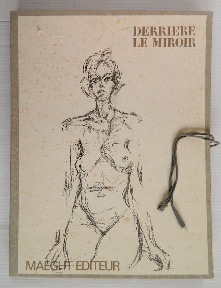 Appraisal: Derriere Le Mirroir issues Collection of Derriere Le Mirroir issues