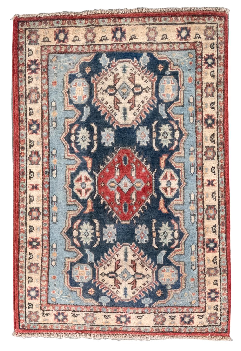 Appraisal: CAUCASIAN DESIGN MAT X ST CENTURYCAUCASIAN DESIGN MAT ' X