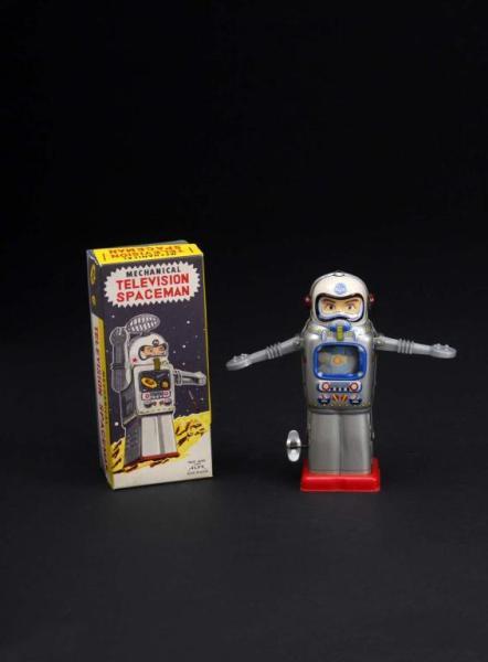 Appraisal: Television Spaceman Toy Description Japanese Made by Alps Working When