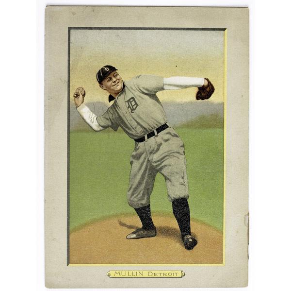 Appraisal: Two T Turkey Red cabinet cards from the Detroit Tigers