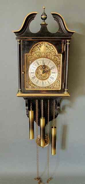 Appraisal: Colonial Mfg Co wall chime clock by Zeeland Mich ser