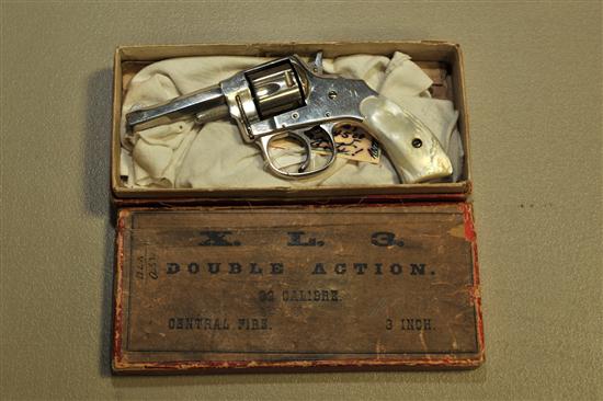 Appraisal: HOPKINS ALLEN REVOLVER shot double action caliber - '' octagonal