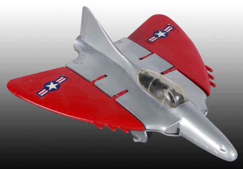 Appraisal: Die Cast Hubley Jet Toy with Box Description Original plastic