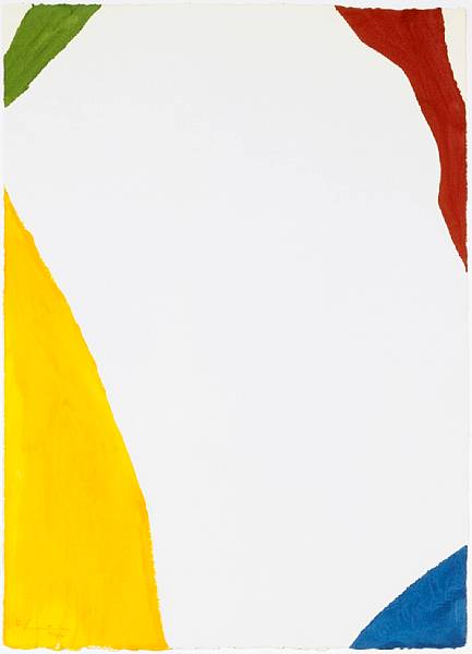 Appraisal: Helen Frankenthaler American born Wind Directions from Four Pochoirs H