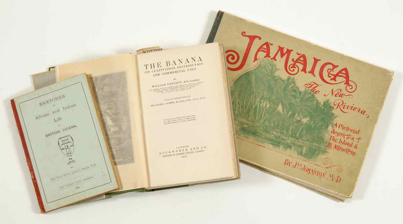 Appraisal: JAMAICA GUYANA Three books Johnston J D Jamaica The New