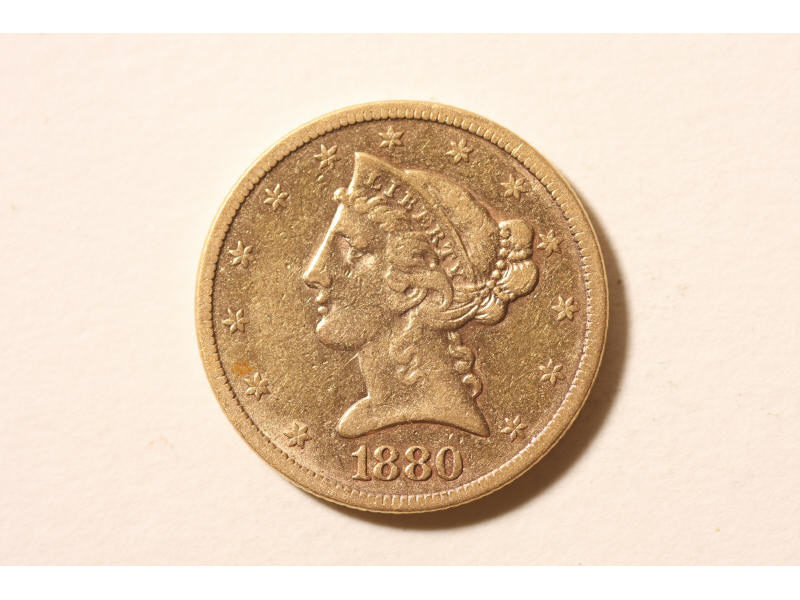 Appraisal: Liberty Gold Half Eagle EF somewhat coarse surfaces Collection of