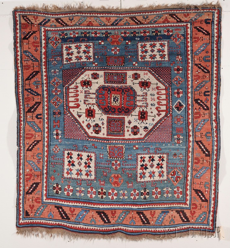 Appraisal: Karachoph Kazak Rug Southwest Caucasus last quarter th century two