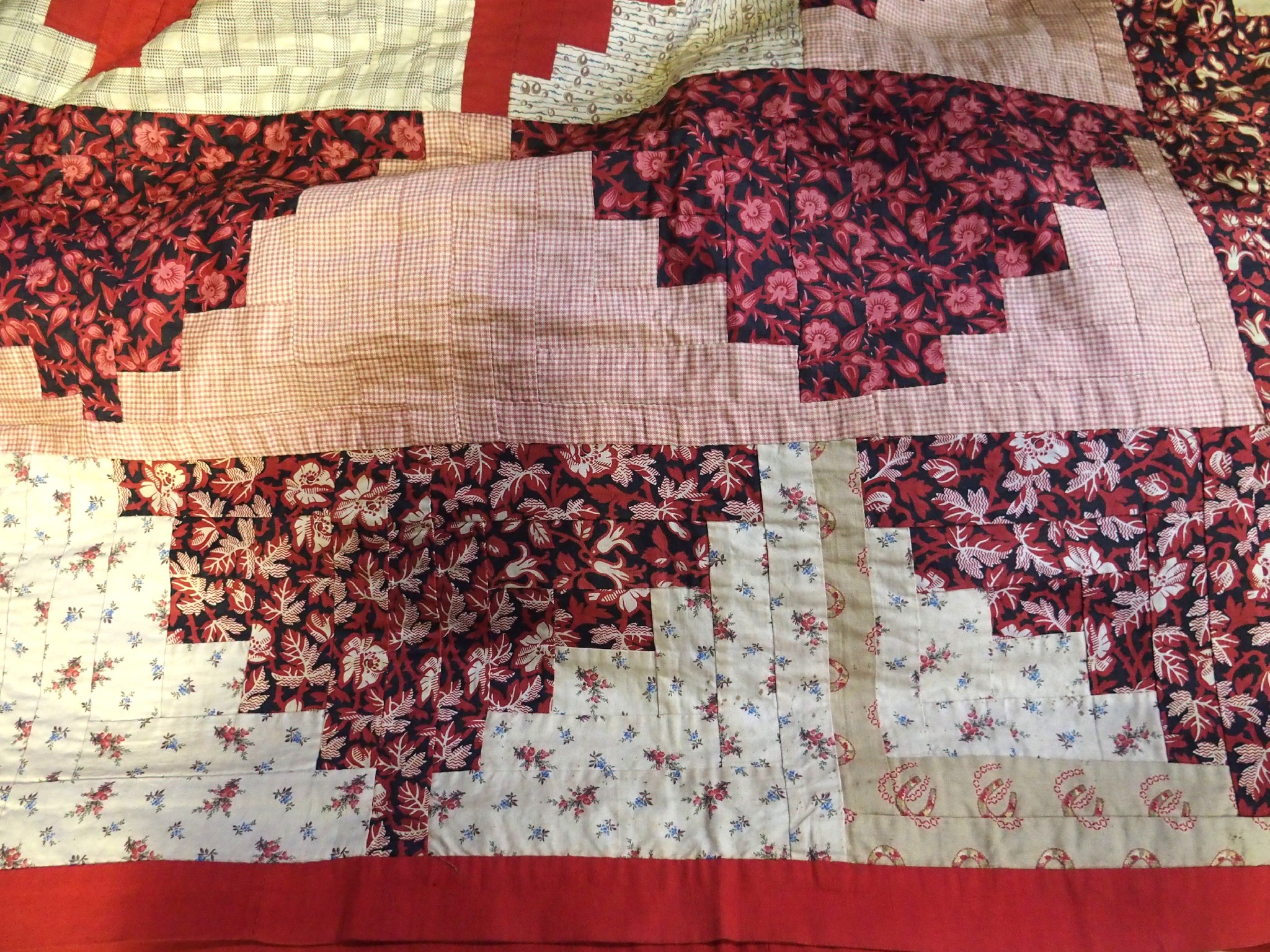 Appraisal: Large patchwork quilt