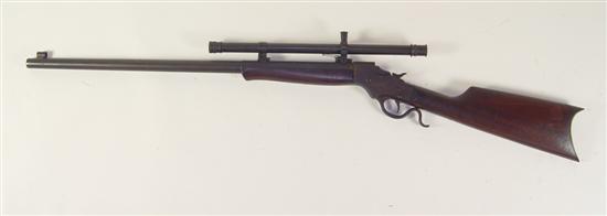 Appraisal: Stevens Ideal Rifle No In - centerfire Serial Mounted with