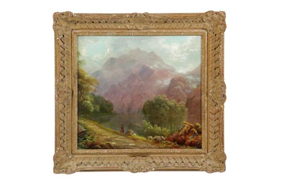 Appraisal: LANDSCAPE BY JOSEF THOMA AUSTRIA - Oil on canvas signed