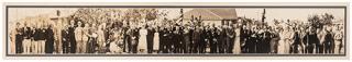 Appraisal: Panoramic Photo of a Gathering of The Chicago Magicians Round