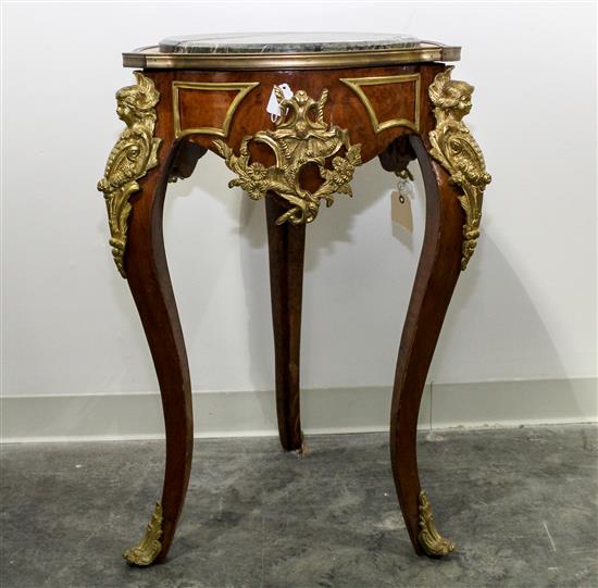 Appraisal: Sale Lot A Louis XV Style Gilt Bronze Mounted Burl