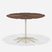 Appraisal: Richard Schultz PETAL DINING TABLE MODEL P Knoll AssociatesUSA redwood