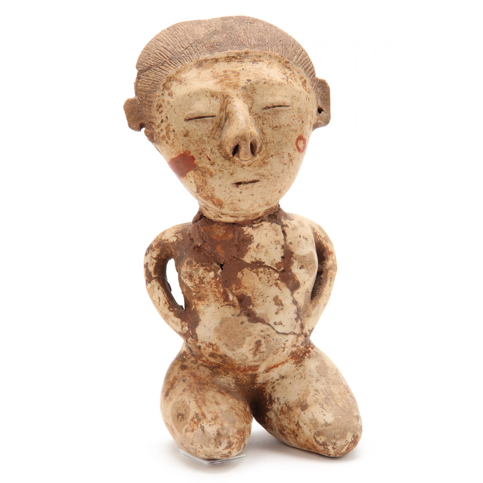 Appraisal: Pre-Columbian Nayarit Ceramic Figure circa B C - A D