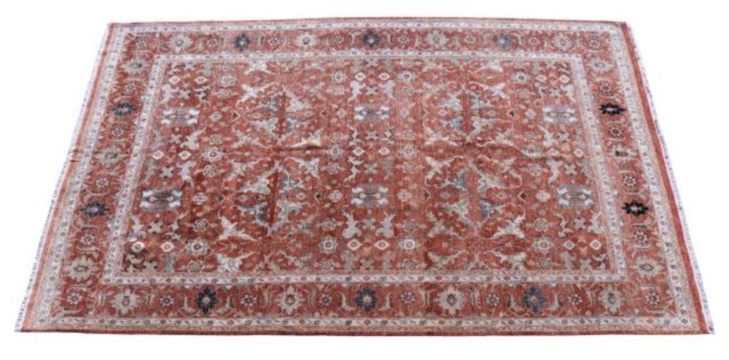 Appraisal: Hand-tied Afghan Ghazni rug approx ' l ' w