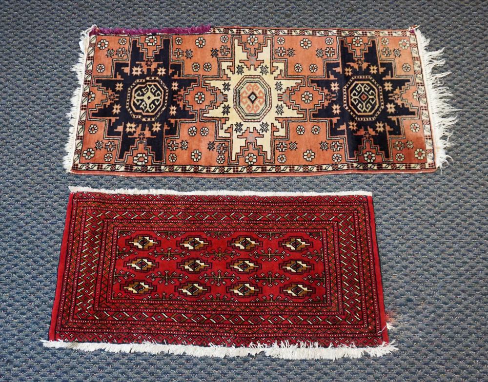 Appraisal: TWO BOHKARA MATSTwo Bohkara Mats Smaller of two Mats ft