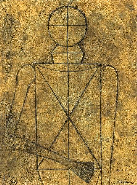 Appraisal: Rufino Tamayo Mexican - Figura from Rufino Tamayo Aguafuertes P