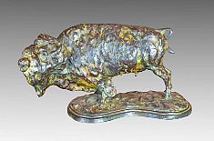 Appraisal: Cory Wheeler Present Bisonbronze x x in