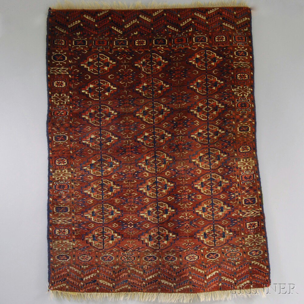 Appraisal: Yomud Small Rug West Turkestan late th early th century