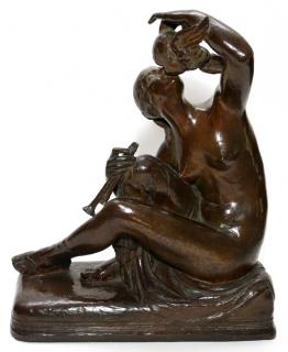 Appraisal: ALBIN POLASEK BRONZE SCULPTURE ALBIN POLASEK CZECH AMERICAN - BRONZE