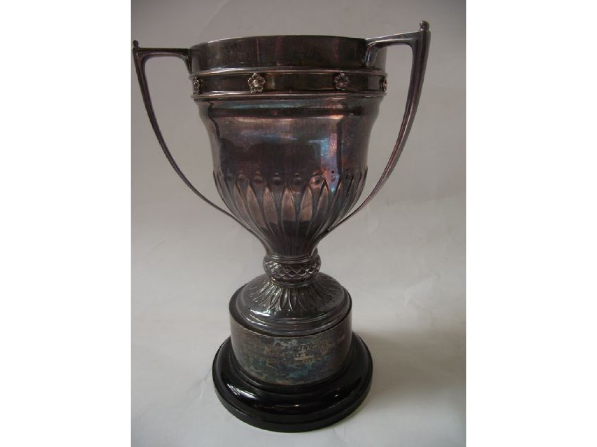 Appraisal: A George V silver trophy cup William Hutton Sons Ltd