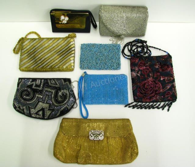 Appraisal: Group of Coin and Clutch Purses eight total including blue